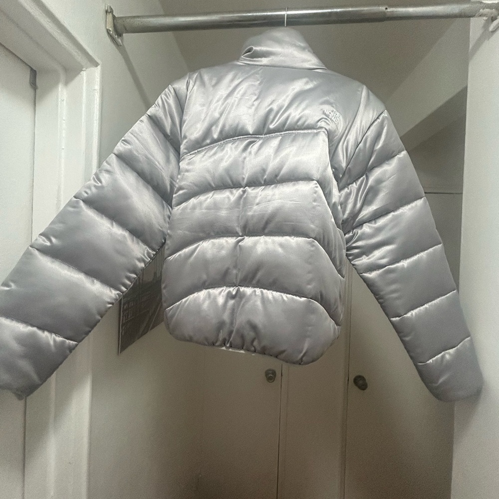 The North Face Women’s Silver Puffer Jacket - Picture 2 of 9